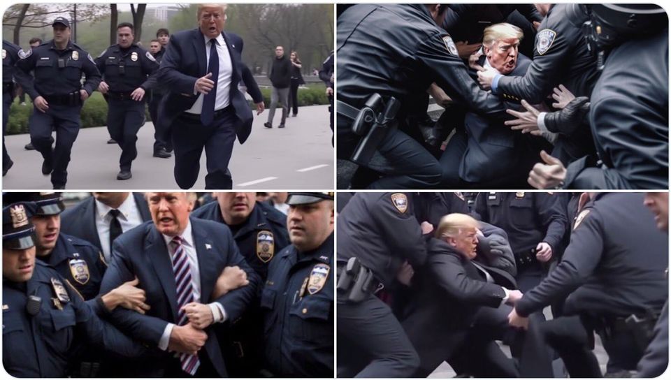 Gisteren werd Donald Trump gearresteerd. Of toch niet?